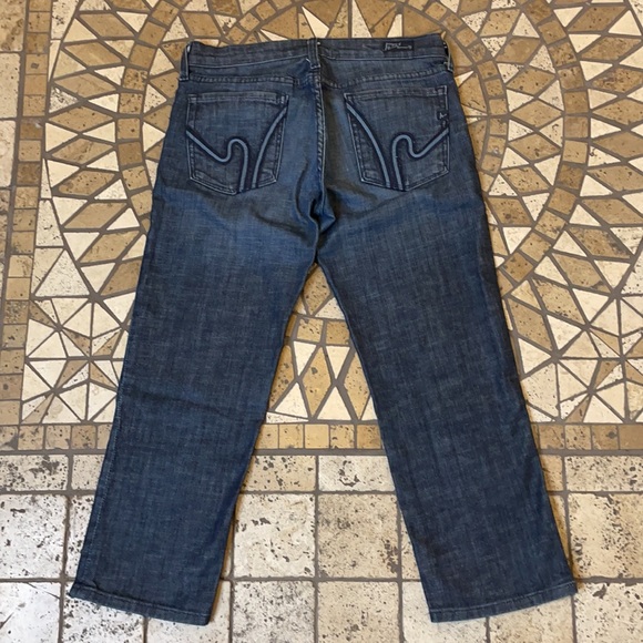 COH Wimbledon #254 Stretch Cropped Kelly Jeans Low Rise SIze 27 - Picture 3 of 16